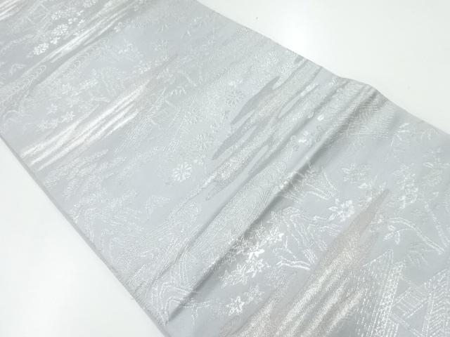 JAPANESE FUKURO OBI / WOVEN SCENERY